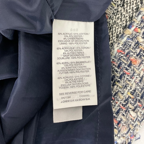 J. Crew Fringe Tweed Dress - Picture 8 of 9